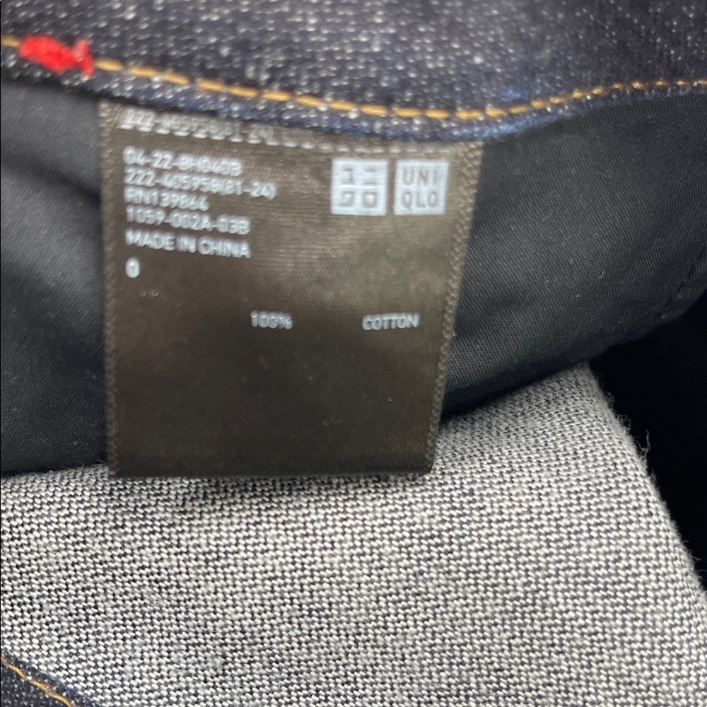 Uniqlo X Ines de la Fressange Midi Skirt Denim Button-Front A-Line Skirt - Picture 7 of 7